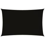 Parasolar, negru, 2x4,5 m, țesătură oxford, dreptunghiular GartenMobel Dekor