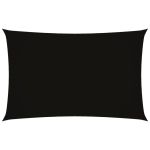 Parasolar, negru, 2x5 m, țesătură oxford, dreptunghiular GartenMobel Dekor