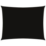 Parasolar, negru, 3,5x4,5 m, țesătură oxford, dreptunghiular GartenMobel Dekor