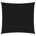 Parasolar, negru, 3x3 m, țesătură oxford, pătrat GartenMobel Dekor