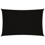 Parasolar, negru, 4x7 m, țesătură oxford, dreptunghiular GartenMobel Dekor