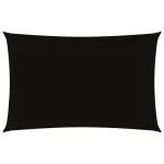 Parasolar, negru, 5x8 m, țesătură oxford, dreptunghiular GartenMobel Dekor