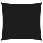 Parasolar, negru, 6x6 m, țesătură oxford, pătrat GartenMobel Dekor