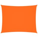 Parasolar, portocaliu, 2,5x3,5m, țesătură oxford dreptunghiular GartenMobel Dekor