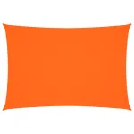 Parasolar, portocaliu, 2,5x4,5 m țesătură oxford dreptunghiular GartenMobel Dekor