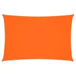 Parasolar, portocaliu, 2x4 m, țesătură oxford, dreptunghiular GartenMobel Dekor