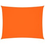 Parasolar, portocaliu, 4x5 m, țesătură oxford, dreptunghiular GartenMobel Dekor