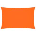 Parasolar, portocaliu, 4x7 m, țesătură oxford, dreptunghiular GartenMobel Dekor