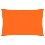 Parasolar, portocaliu, 4x7 m, țesătură oxford, dreptunghiular GartenMobel Dekor