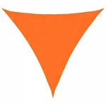 Parasolar, portocaliu, 6x6x6 m, țesătură oxford, triunghiular GartenMobel Dekor