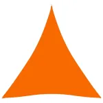 Parasolar portocaliu 3,6x3,6x3,6 m țesătură oxford triunghiular GartenMobel Dekor