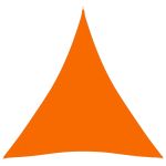 Parasolar portocaliu 3,6x3,6x3,6 m țesătură oxford triunghiular GartenMobel Dekor