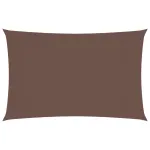 Pânză parasolar, maro, 2,5x5 m, țesătură oxford, dreptunghiular GartenMobel Dekor