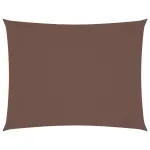 Pânză parasolar, maro, 5x6 m, țesătură oxford, dreptunghiular GartenMobel Dekor