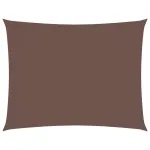 Pânză.parasolar, maro, 6x7 m, țesătură oxford, dreptunghiular GartenMobel Dekor