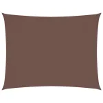Parasolar, maro, 4x5 m, țesătură oxford, dreptunghiular GartenMobel Dekor