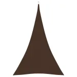 Parasolar, maro, 4x5x5 m, țesătură oxford, triunghiular GartenMobel Dekor