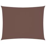 Parasolar, maro, 6x8 m, țesătură oxford, dreptunghiular GartenMobel Dekor