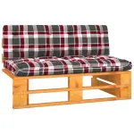 Canapea mijloc grădină din paleți, maro miere, lemn pin tratat GartenMobel Dekor