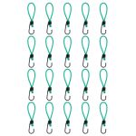 Corzi elastice cu cârlige, 20 buc., 15 cm GartenMobel Dekor