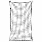 Plasă de remorcă cu funie elastică, negru, 2,1x1,25 m, PP GartenMobel Dekor