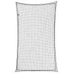Plasă de remorcă cu funie elastică, negru, 2,5x1,5 m, PP GartenMobel Dekor