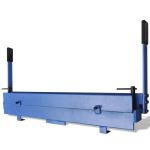 Mașină de fălțuit foi de tablă, operare manuală, 930 mm GartenMobel Dekor