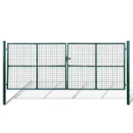 Poartă de grădină din plasă 400x150 cm GartenMobel Dekor