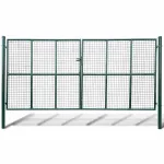 Poartă de grădină din plasă 400x200 cm GartenMobel Dekor