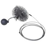 Perie Rotundă pentru Curățat Coșul de Fum Diametru 20 cm GartenMobel Dekor