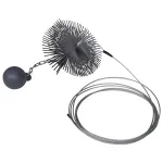 Perie Rotundă pentru Curățat Coșul de Fum Diametru 20 cm GartenMobel Dekor