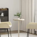 Blat de masă, crem, Ø40x2,5 cm, marmură GartenMobel Dekor