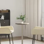 Blat de masă, gri, Ø40x2,5 cm, marmură GartenMobel Dekor