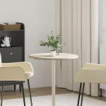 Blat de masă, gri, Ø60x2,5 cm, marmură GartenMobel Dekor