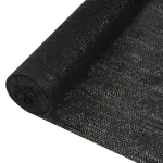 Plasă protecție intimitate, negru, 1,2x50 m, HDPE, 195 g/m² GartenMobel Dekor