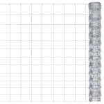 Gard de grădină, argintiu, 50x1,25 m, oțel zincat GartenMobel Dekor