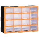 Organizator cu 16 sertare medii, 52x16x37 cm GartenMobel Dekor