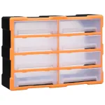 Organizator cu 8 sertare mari, 52x16x37 cm GartenMobel Dekor