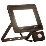 Proiector LED cu senzor, 50 W, alb cald GartenMobel Dekor