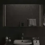 Oglindă de baie cu LED, 100x60 cm GartenMobel Dekor