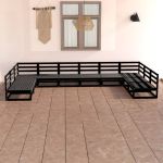 Set mobilier de grădină, 10 piese, lemn masiv de pin GartenMobel Dekor