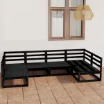 Set mobilier de grădină, 6 piese, lemn masiv de pin GartenMobel Dekor