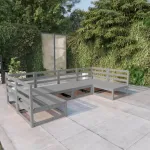 Set mobilier de grădină, 6 piese, lemn masiv de pin GartenMobel Dekor