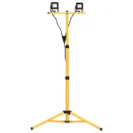 Proiector cu LED și trepied, 2x10 W, alb cald GartenMobel Dekor