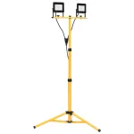 Proiector cu LED și trepied, 2x20 W, alb cald GartenMobel Dekor