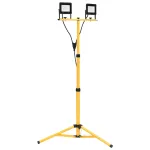 Proiector cu LED și trepied, 2x50 W, alb cald GartenMobel Dekor