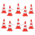 Set de lanț și con, lanț 10 m, roșu și alb GartenMobel Dekor