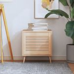 Ușă de dulap cu design lambriu, 39,5x49,4 cm, lemn masiv de pin GartenMobel Dekor