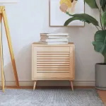 Ușă de dulap cu design lambriu, 39,5x49,4 cm, lemn masiv de pin GartenMobel Dekor