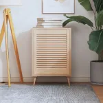 Ușă de dulap cu design lambriu, 61,5x49,4 cm, lemn masiv de pin GartenMobel Dekor